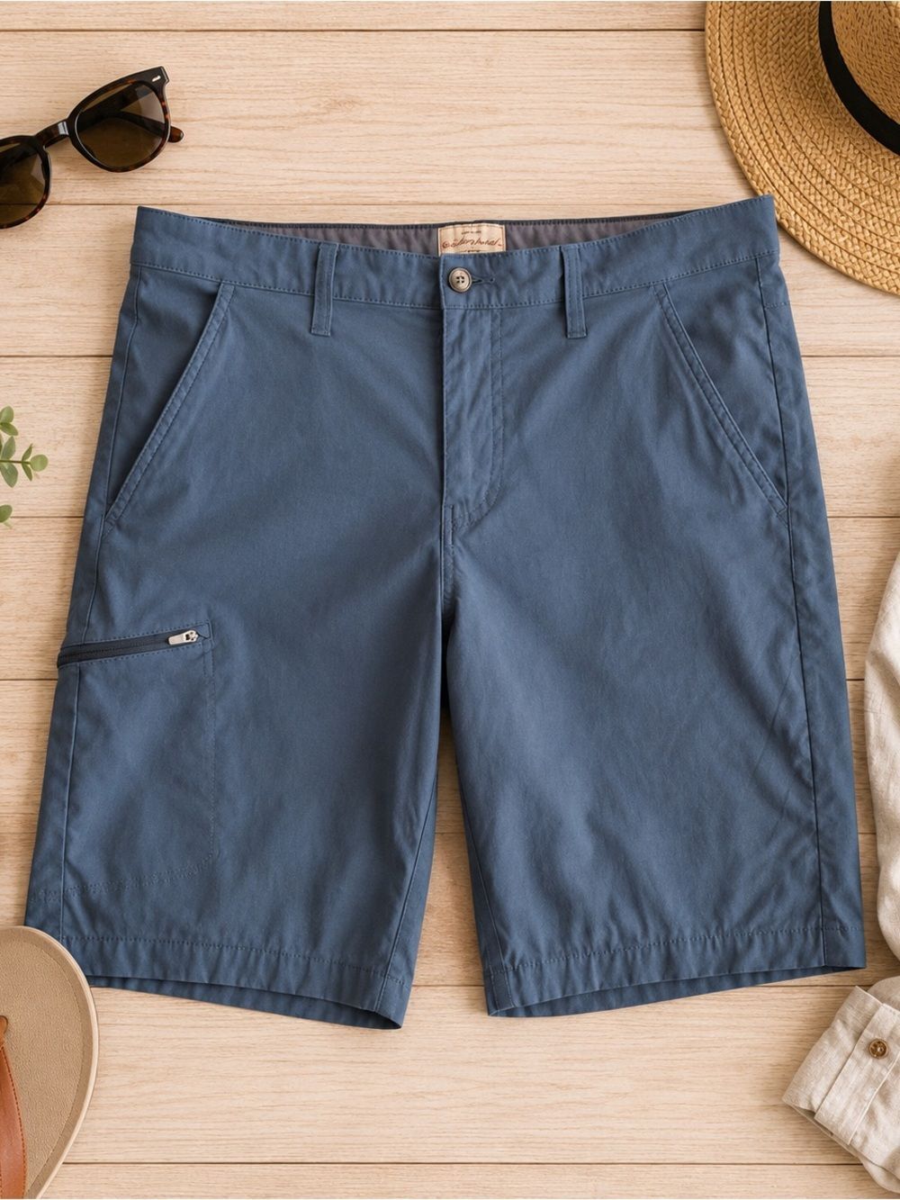 Weatherproof Vintage Men’s Blue Performance Hiking Golf Shorts Size 36 Stretch